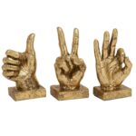 Polystone Sculpture - Set of 3 - Image 2