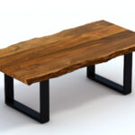 Live Edge Wooden Coffee Table
