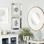 White Natural Shadow Box Wall Art - Set of 2