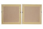 White Natural Shadow Box Wall Art - Set of 2 - Image 4