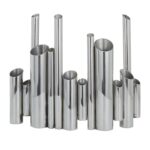 Silver Stainless Steel Organ Pipe Tube Vase - Image 2