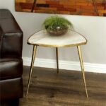 Gold Aluminium Modern Accent