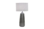 Dark Gray Ceramic Table Lamp - Image 2