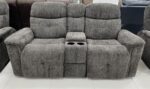 Norway 2pc Power Sofa Set - Grey Chenille