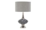 Gray Glass Traditional Table Lamp - Image 2