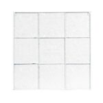 White Metal Farmhouse Floral Wall Decor - Image 3