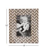 Brown Wood Modern Photo Frame - Image 5
