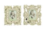 White Poly stone Traditional Photo Frame - Assorted - Image 2