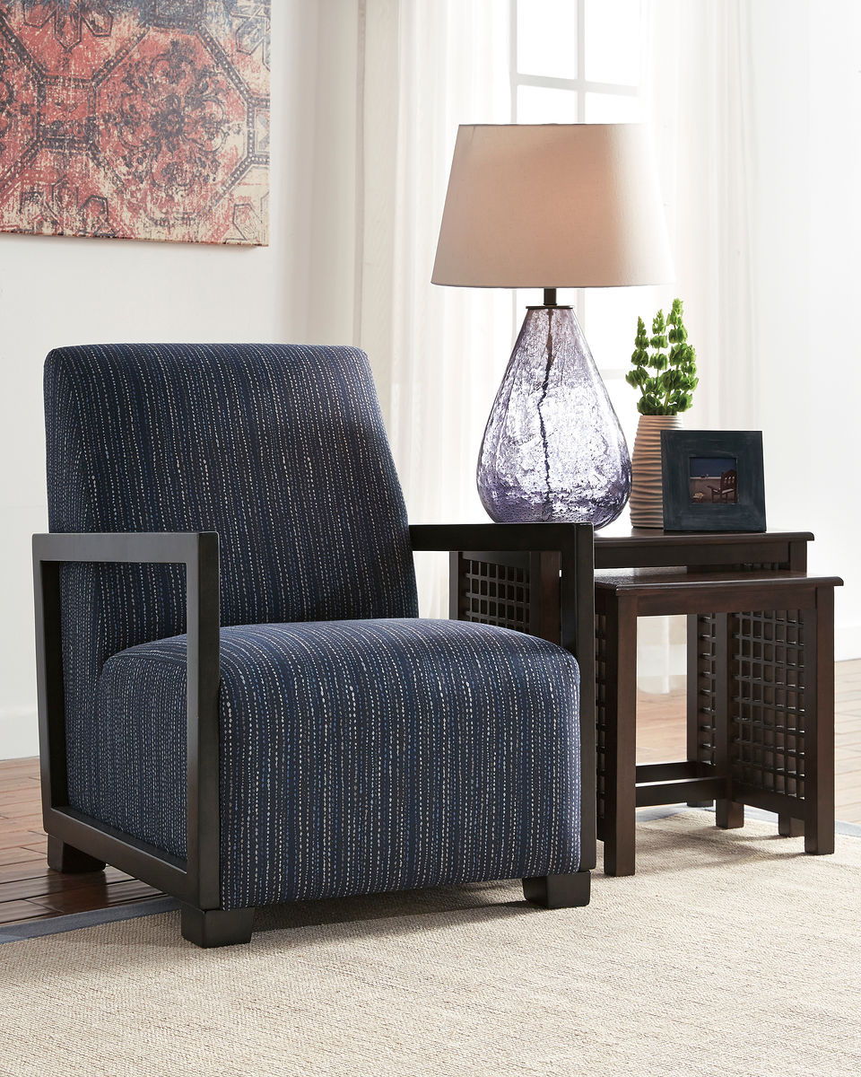 Kendleton Stone Accent Chair - 1 Ashley's Kendleton Contemporary Accent Chair in Stone Color - Image 1