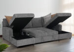 Sapporo Sectional Sofa - Charcaol Chenille - Image 4