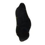 Gold Metal Abstract Wavy Room Wall Mirror - Image 3