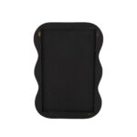 Brown Wood Handmade Ribbed Living Room Console Table with Mirror, Set of 2 - Image 3