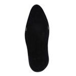 Black Velvet Abstract Wavy Room Wall Mirror - Image 3