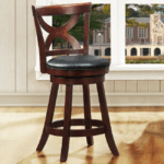 Amstel 29" Solid Wood Swivel Barstool