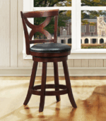 Amstel 29" Solid Wood Swivel Barstool