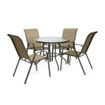 Bermuda 5pc Porch Set - Brown