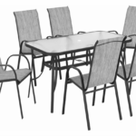 Fiji 7pc Patio Set - Brown