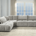 Lombardi Sectional- Champagne