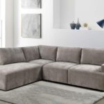 Isabelle Right Arm Facing Sectional - Light Brown