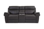 Sterling 3pc Set: Reclining Sofa, Reclining Loveseat W/ Rocker Recliner - Black - Image 3