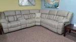 Remington Sectional Sofa - Mushroom - Image 2