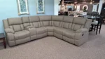 Remington Sectional Sofa - Brown - Image 2