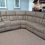 Remington Sectional Sofa - Brown