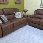 Sundance 2pc Motion Sofa Set - Auburn