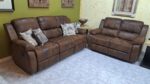 Sundance 2pc Motion Sofa Set - Auburn