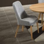 Calais Upholstered Side Chair - Endurotek/Tan