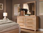 Cascade King Bedroom Collection - Brushed Tropical 100% Solid Wood - Image 3