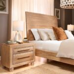 Cascade Nightstand - Brushed Tropical 100% Solid Wood