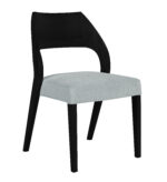 Halo 7pc Round Dining W/ Upholstered Side Chairs - Black - Image 4