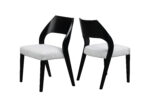 Halo 7pc Round Dining W/ Upholstered Side Chairs - Black - Image 3