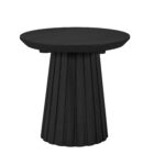 Halo Lamp Table - Black