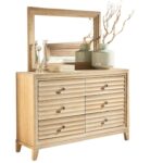 Miramar Queen Bedroom Collection W/ Chest - Rosewood 100% Solid Wood - Image 2