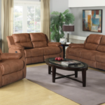 Sundance 2pc Motion Sofa Set - Auburn