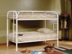 Twin/Twin Metal Bunk Bed - White - Image 2